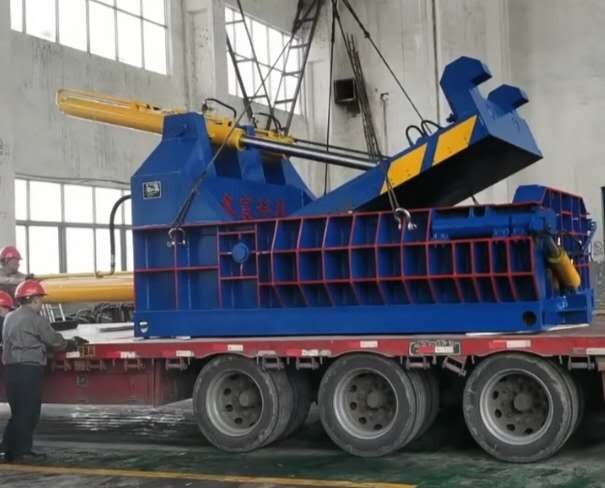 延慶大型廢鋼打包機，廢鋼壓塊機